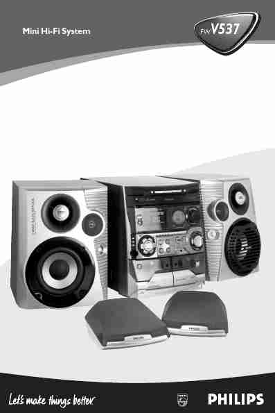 Philips Stereo System FWV537-page_pdf